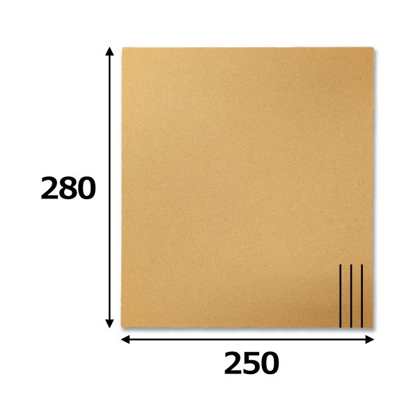 画像2: 送料無料・色紙（イラスト）用ダンボール板  280×250mm「50枚・200枚・500枚」