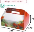 画像2: 送料無料・手提箱 ルージュパラディ 235×170×75mm「200枚」 (2)