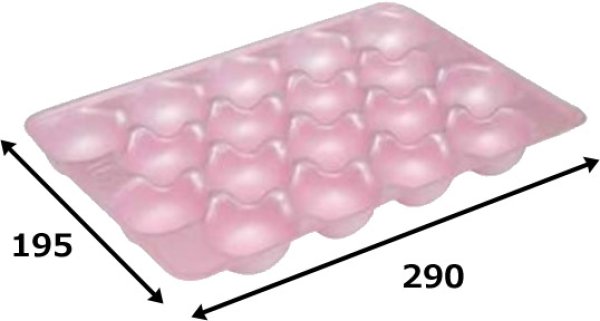 画像2: 送料無料・トマト用トレー フルーツトマトパック　195×290mm「650枚」