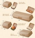 画像3: 送料無料・テイクアウト用 トレー クラフト 108×108×70（底90×90）mmほか 全4種「400枚・600枚・800枚」 (3)