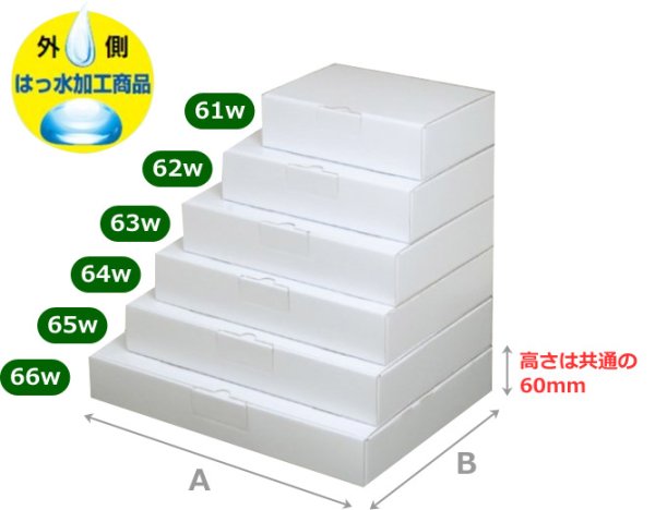 画像2: 送料無料・ギフト箱（精肉鮮魚用）宅配箱（外側はっ水）4cm〜12cm 220×150×40mmほか 全24種「50枚〜200枚」