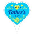 送料無料・販促ピック「Father's DAY」 46×53mm「1袋100枚」