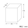 画像3: 送料無料・白無地人形箱100×100×150(mm) 「20枚から」 (3)