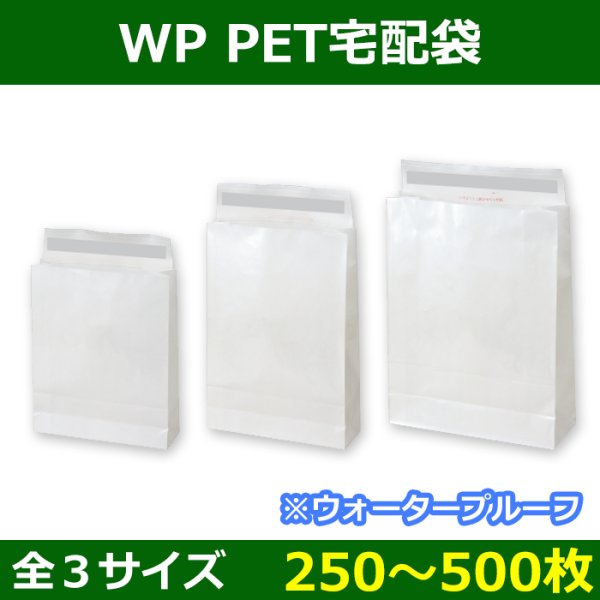 送料無料・紙袋 WP PET宅配袋 260×80×320/260× 80×380/320×115×420(mm) 「250?500枚」全3サイズ