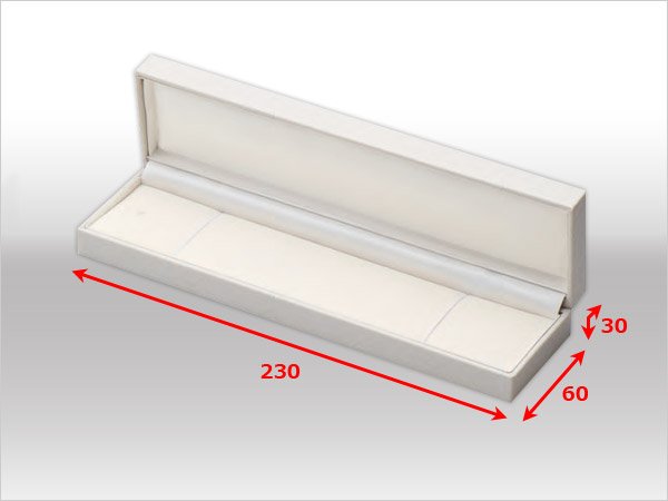 画像4: 送料無料・ジュエリー用ケース CB-790シリーズ 230×60×30mm「12セット」（ネックレス用）全3色