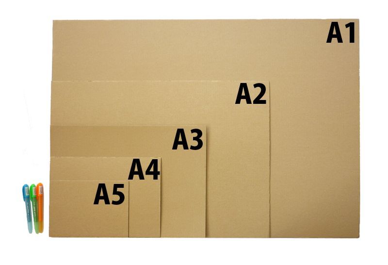 ダンボール板 A5サイズ対応 153 215mm 50枚 段ボール箱と梱包資材のin The Box インザボックス