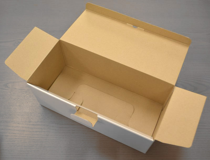 白ダンボール小箱D・145×120×97mm 「50枚」組立式 段ボール箱と梱包資材のIn The Box（インザボックス）