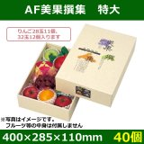 送料無料・フルーツギフトボックス AF美果撰集 大 385×270×110mm「40個