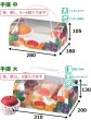 画像2: 送料無料・手提箱（フルーツ用）コンビネーション手提 280×180×105mmほか「50枚」 (2)